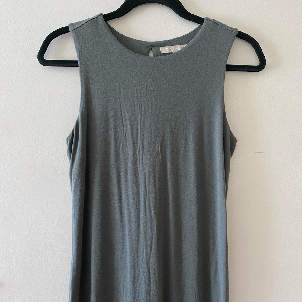 Athleta Twist Back Midi Dress